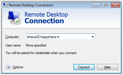 RDP connection to SLES11 server
